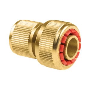 Hose quick connector - stop BRASS™ 3/4"