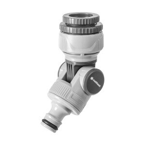 Multi-purpose angle connector with a female thread IDEAL™ G1/2" - G3/4" - G1"