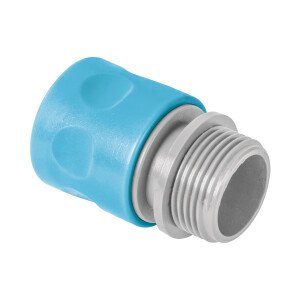 Hose quick connector with a male thread - water flow IDEAL™ G3/4"