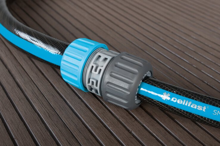 Hose repairer with a reduction IDEAL™ 1" / 3/4"